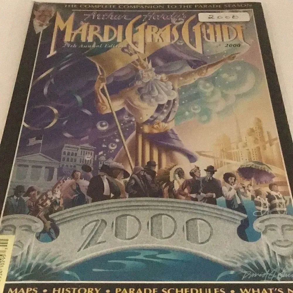 Vintage 2000 millennial Mardi Gras ￼guide like new
